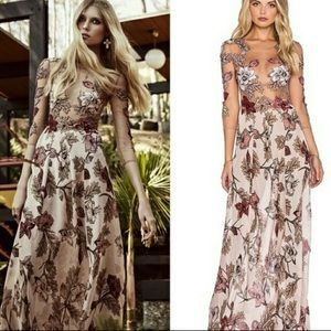 For love and lemons floral sienna maxi dress